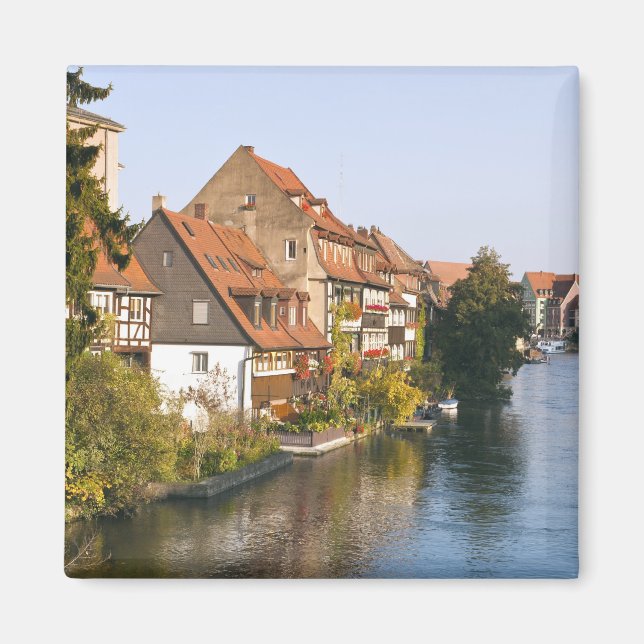 Íman Pequena Veneza (Klein Venedig) e Rio Regnitz (Frente)