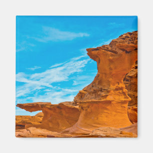 Íman Pequenas Esculturas de Rocha Vermelha na Finlândia