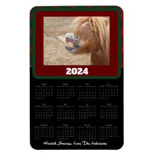 Íman Pequeno Calendário de Bolso Divertido Xadrez Verif