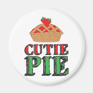Íman Pequeno Cutie Pie Doce Coisas De Morango