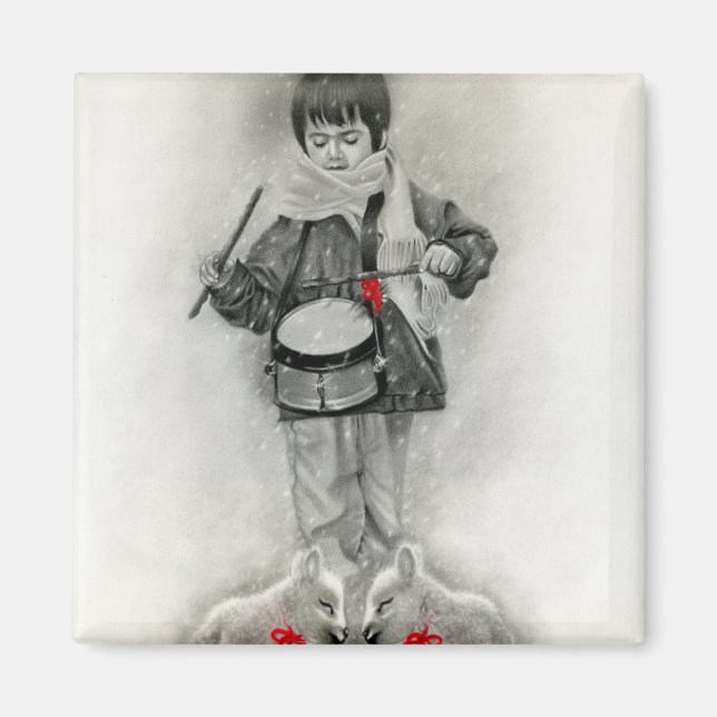 Íman Pequeno Drummer Boy Magnet (Frente)