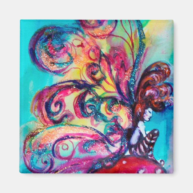 Íman Pequeno Elfo dos Cogumelos (Frente)