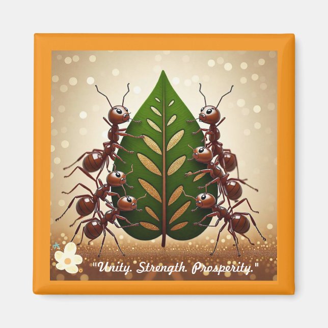 Íman "Pequeno mas poderoso" (Frente)