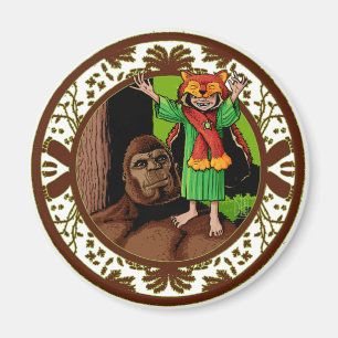 Íman Pequeno Pai Nizz Vermelho