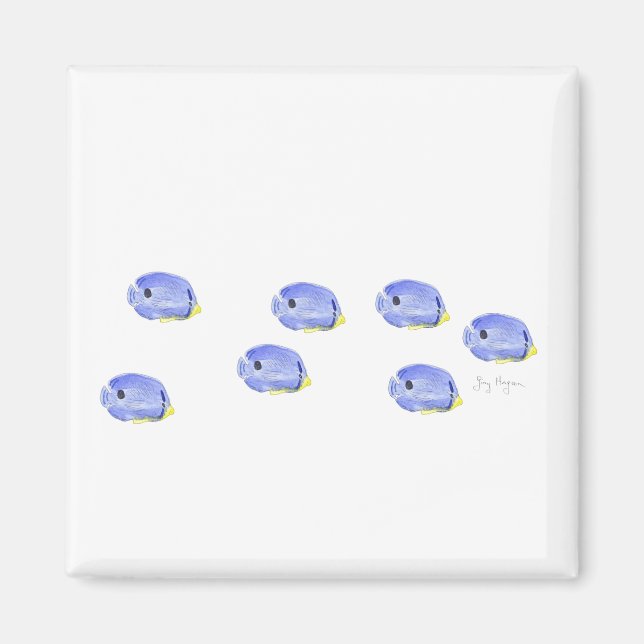 Íman Pequeno Peixe Azul (Frente)