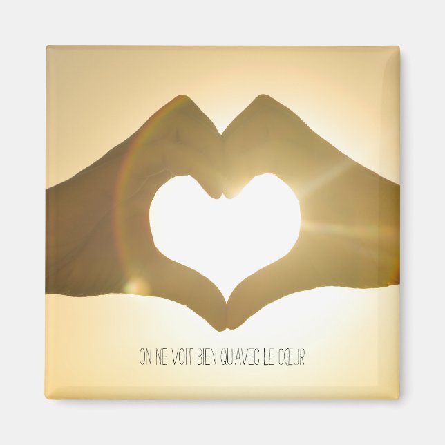 Íman Pequeno Príncipe Zitat (Frente)