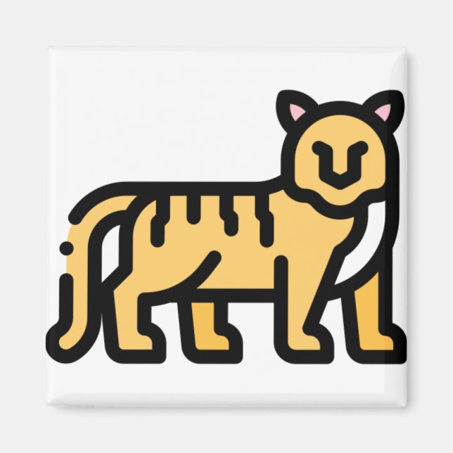 Íman Pequeno Tigre (Frente)