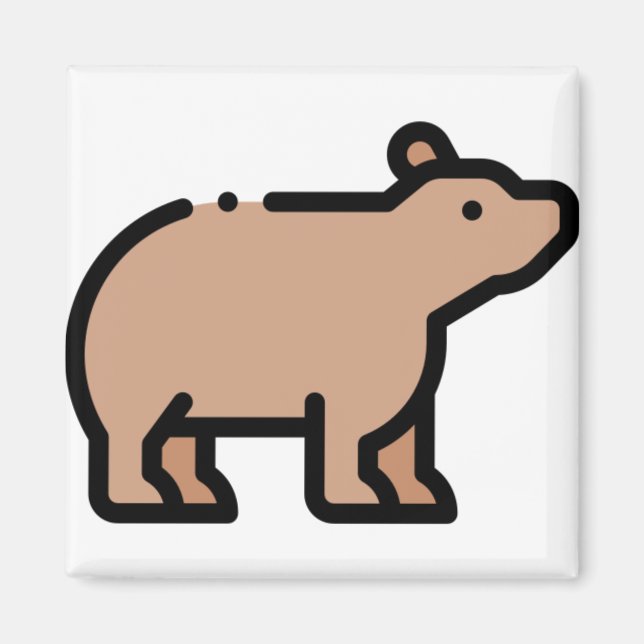 Íman Pequeno Urso (Frente)