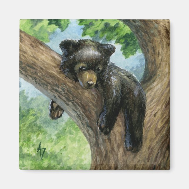 Íman Pequeno Urso Preguiçoso (Frente)