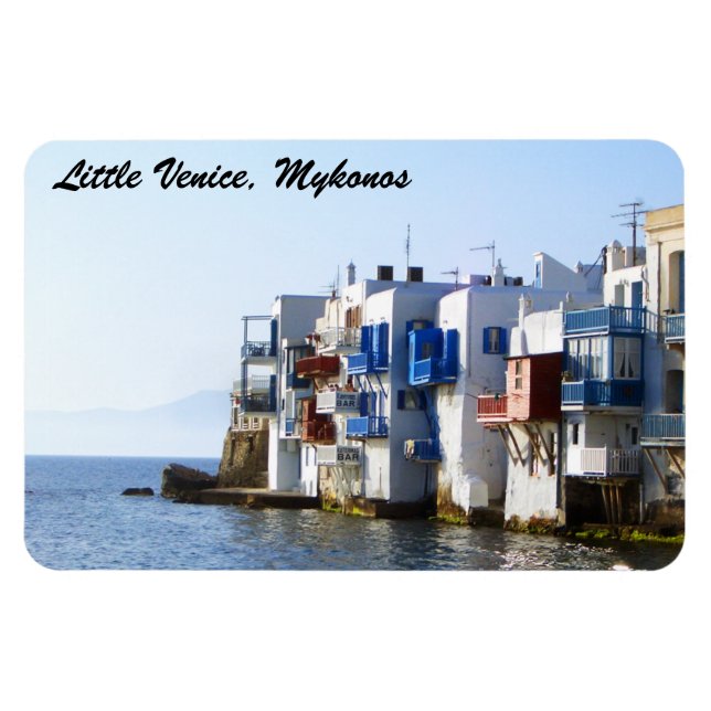 Íman Pequeno Venice Mykonos, Magnet 4"x6" (Horizontal)