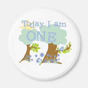 Íman Pequenos Camisetas e presentes de primeiro anivers