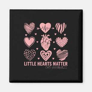 Íman Pequenos Corações Design de Consciência Chd Para A
