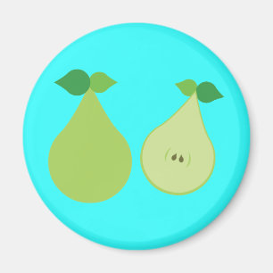 Íman Pera verde moderna