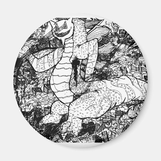 Íman Percentum Godzilla (Frente)