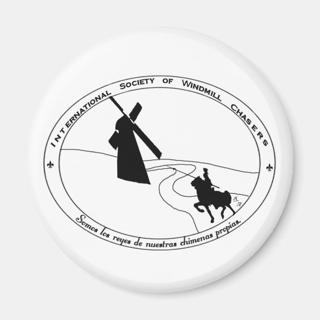 Íman Percorrendo Windmills Magnet (Frente)