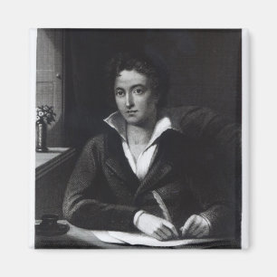 Íman Percy Bysshe Shelley, gravado por William Holl
