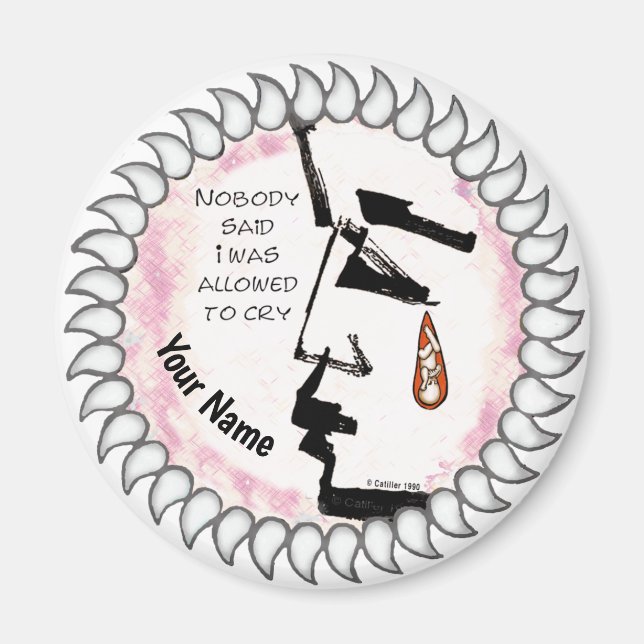 Íman perda de ímã bebê (Frente)