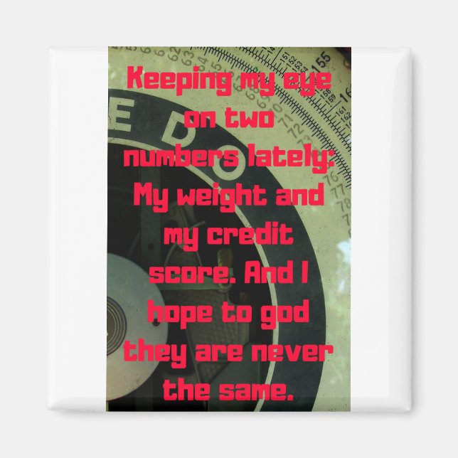 Íman Perda de Peso Engraçado (Frente)