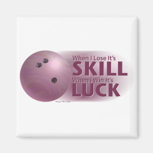 Íman Perder Skill Ganha Boliche Rosa