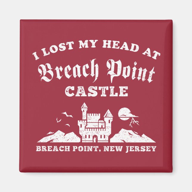 Íman Perdi minha cabeça no Castelo de Breach Point (Frente)