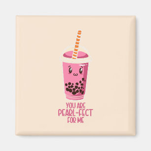 Íman Perfeito para mim, boba, chá de pérolas, beba rosa