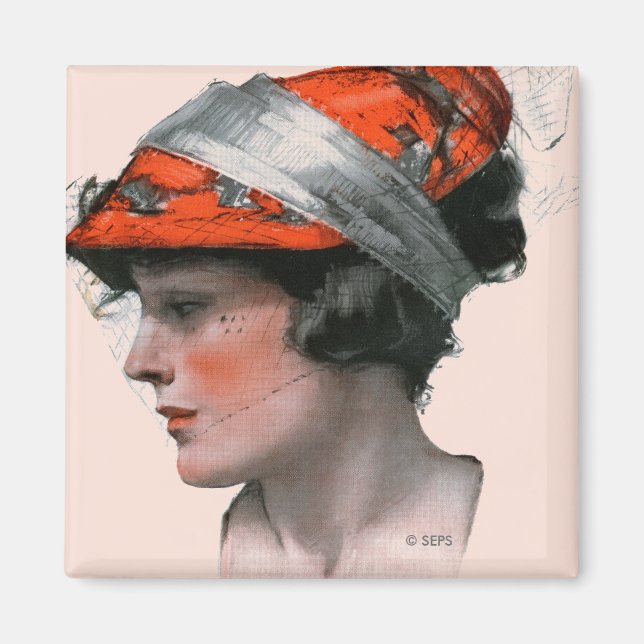 Íman Perfil da mulher (Frente)