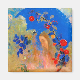 Íman Perfil debaixo de um arco, Redon