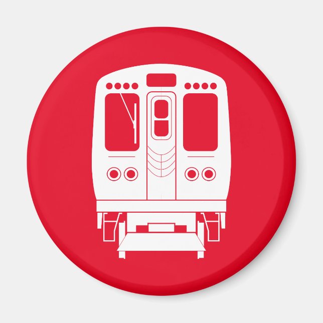 Íman Perfil "L" de Chicago branca em plano de fundo ver (Frente)