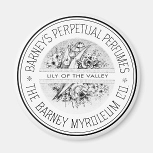 Íman Perfume Ephemera Preto e Branco