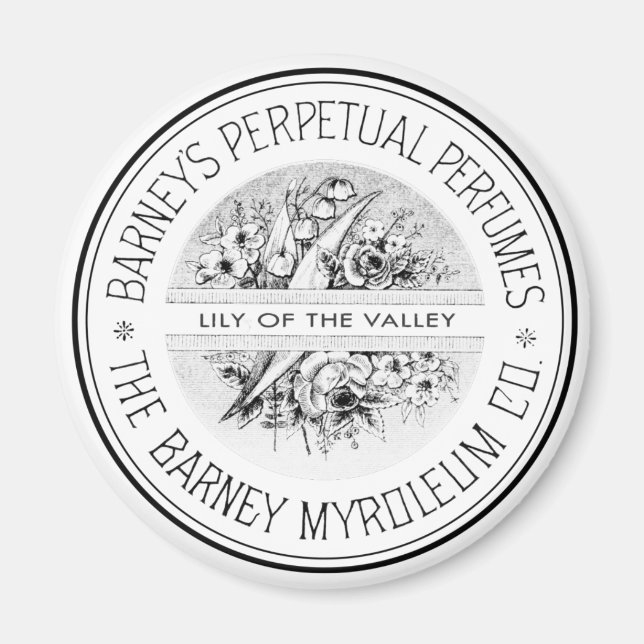 Íman Perfume Ephemera Preto e Branco (Frente)