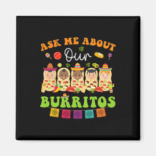 Íman Pergunte-Me Sobre Burritos Mexicanos Taco Nicu Enf