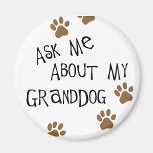 Íman Pergunte-me sobre meu Granddog
