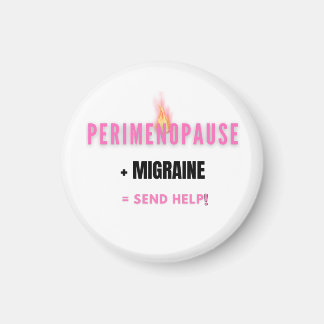 Íman Perimenopausa + Enxaqueca = Socorro – Divertido