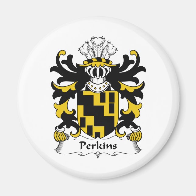 Íman Perkins Family Crest (Frente)