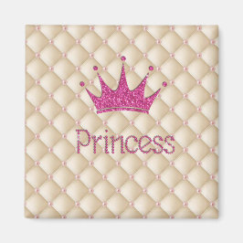 Íman Pérolas Charmosas e Elegantes, Tiara, Princesa, Br