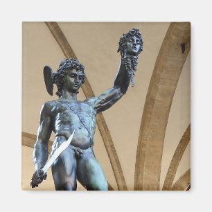 Íman perseu com a cabeça de medusa