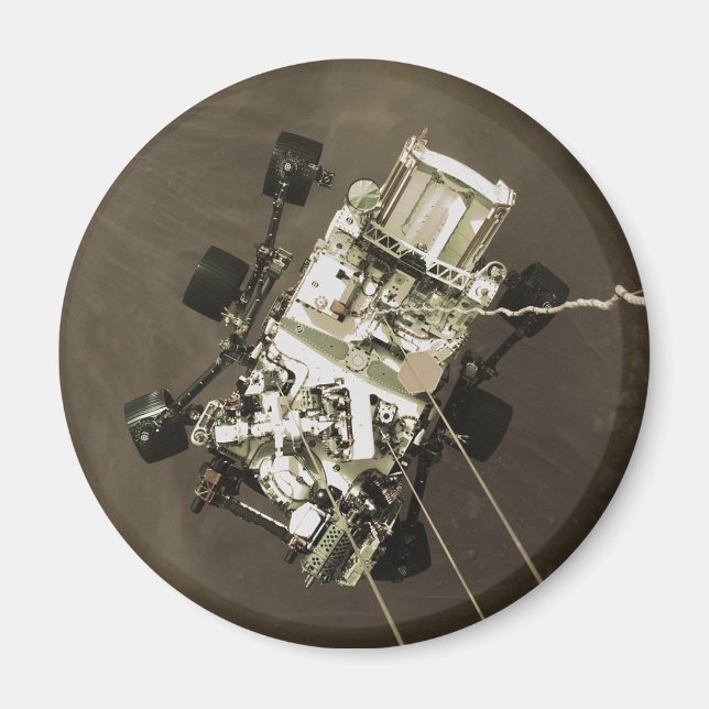 Íman Perseverança chega a Marte (Frente)