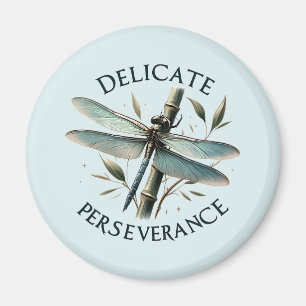 Íman Perseverança Delicada - Dragonfly Artística