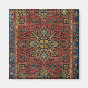 Íman Pérsia Rug Carpet Red Blue Classic