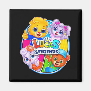 Íman Personagens Populares Lucas Ruby Lilly Brody Kids