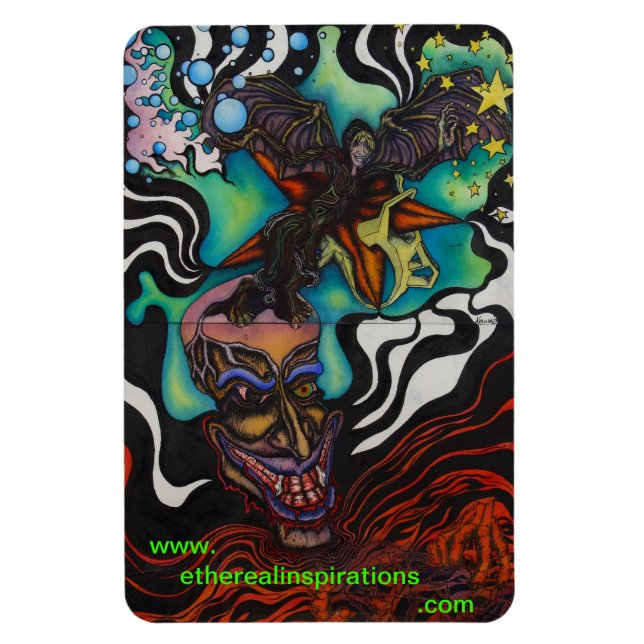 Íman Personalidades Diversas Flexíveis/Magneta De Carro (Vertical)