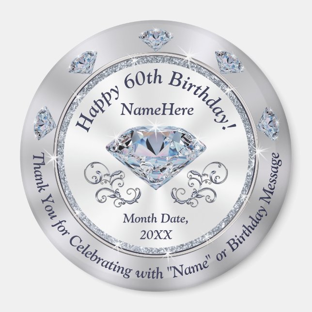 Íman Personalização barata, Favoritos para festas para  (Frente)