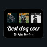 Íman Personalização de Foto e Texto<br><div class="desc">Adicione sua própria foto e texto a este ímã personalizável,  personalizado para atender às suas necessidades de Ricaso</div>