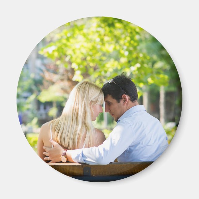 Íman Personalizado/ Adicione seu ímã de fotos (Frente)