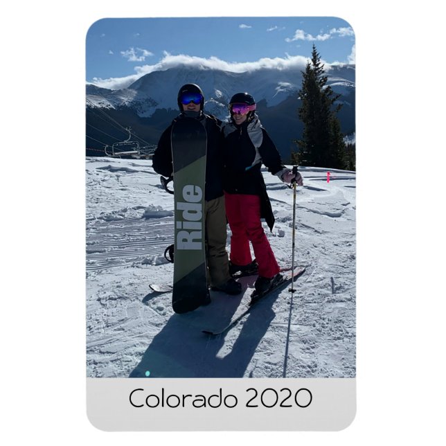 Íman Personalizado Adicione Sua Própria Foto (Vertical)