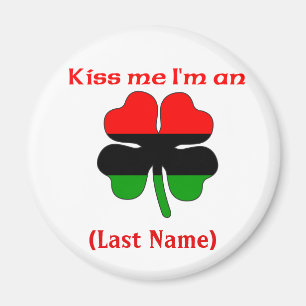 Íman Personalizado beije-me que eu sou um