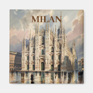 Íman Personalizado Catedral de Milão Duomo di Milano Aq