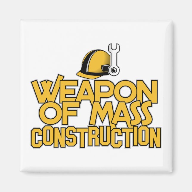 Íman personalizado de Construção em Massa (Frente)