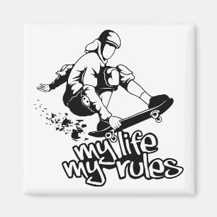 Íman personalizado de skate