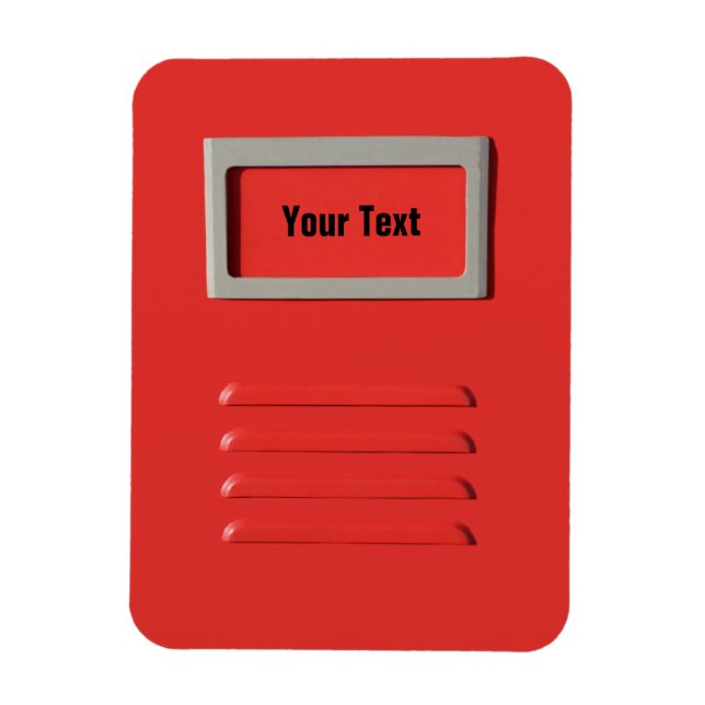 Íman personalizado do Gabinete de Ficheiros (Vertical)